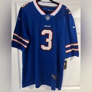 COPY - Damar Hamlin #3 Color Rush Red Buffalo Bills Jersey